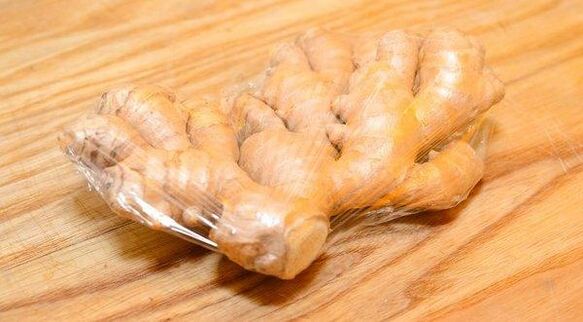 Conserver le gingembre dans un sac sous vide